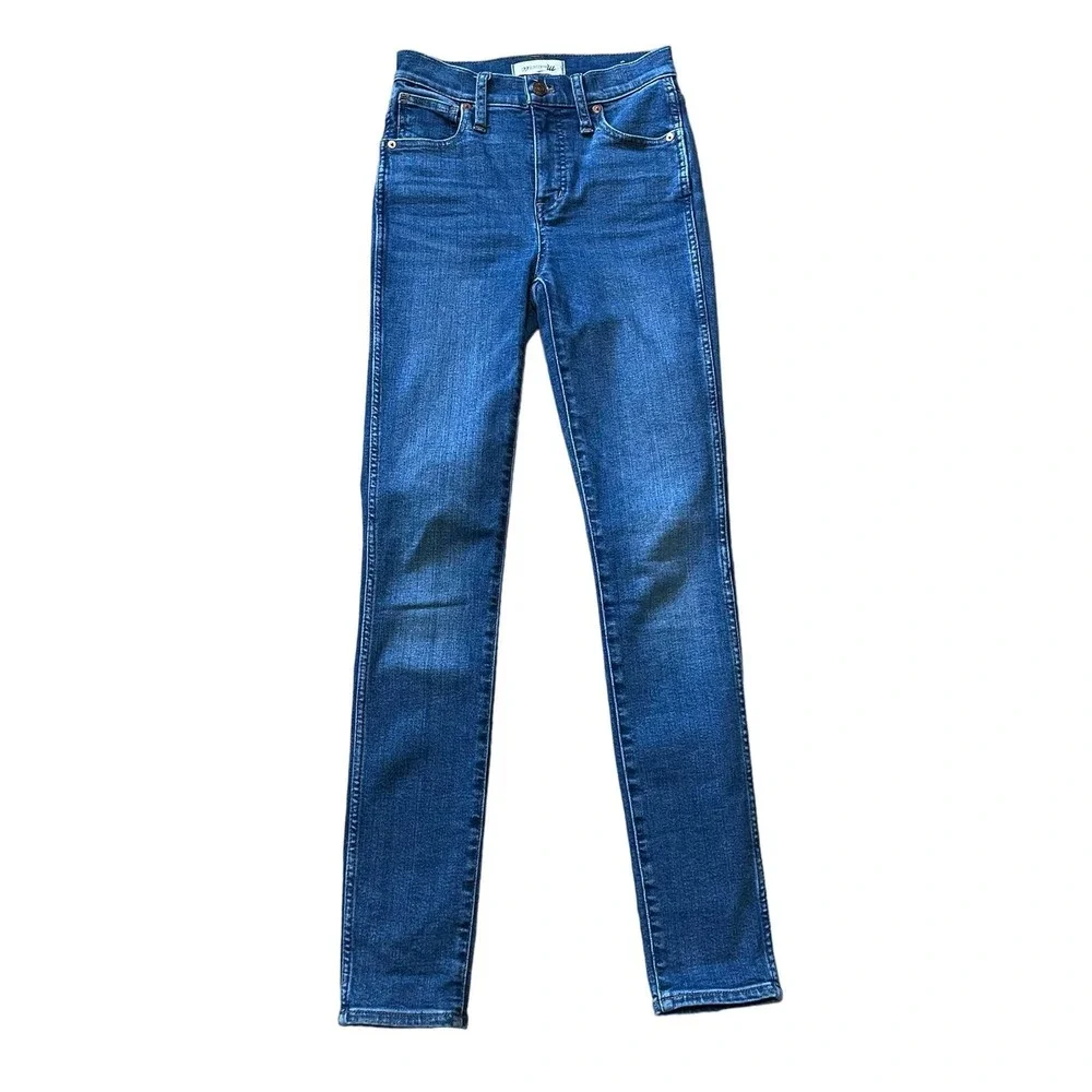 Madewell 10” High Rise Skinny Leg Jeans 23T Tall - Picture 2 of 6
